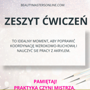 e book: zeszyt Ćwiczeń akryl – praktyczny workbook dla stylistek paznokci